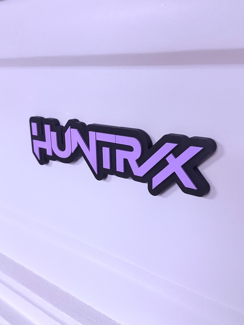 Huntrix K-Pop Demon Hunters Room Sign | Kids Room Decor | Fan art | KPDH