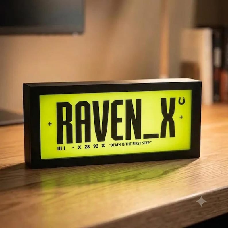 CUSTOM - Marathon Inspired LED Lightbox | Marathon game | gaming | Halo | Bungie