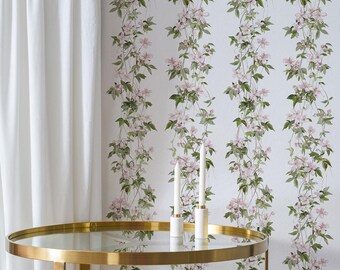Clematis Vine Easy Wall Tape - Peel and Stick Wallpaper - Repositionable
