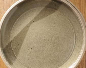 Handcrafted Ceramic Plate | Field Mouse Green